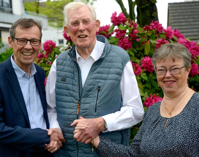 Heinz Enxing feiert seinen 90. Geburtstag