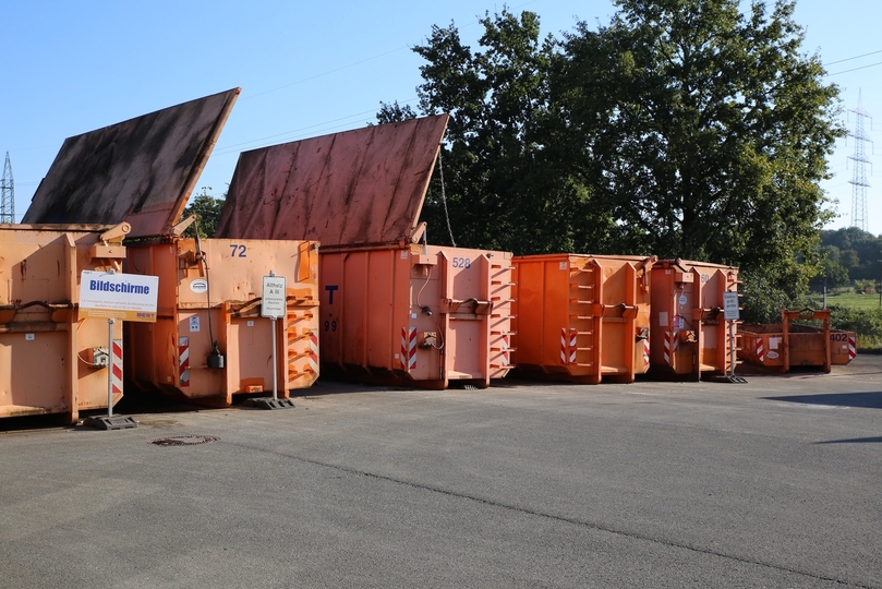Recyclinghof bleibt bis Jahresende an der Raiffeisenstraße