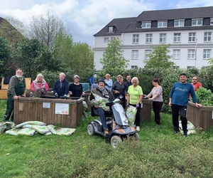 Hochbeetgarten am Jovyplatz verbindet Menschen