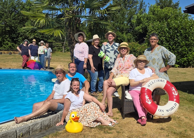 Die Wellness Voices freuen sich auf ihr Sommerkonzert in besonderer Atmosphäre: Am 30. August wird zwischen den Mustergärten gemeinsam musiziert.