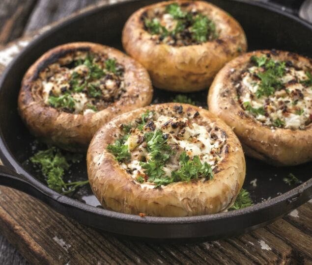 Rezept für gefüllte Champignons für kalte Winterabende 2020