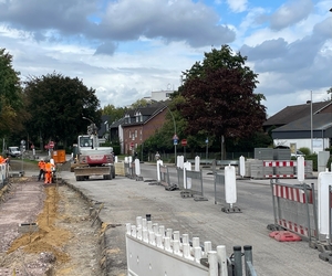 Baustelle Kirchhellener Ring: (Fast) Endspurt auf der Großbaustelle