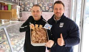 VfB Kirchhellen und das Eiscafé Pisa präsentieren neue Eissorte
