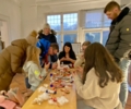 Volles Haus beim Adventcafé des Museums