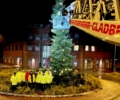 Weihnachtsbaum in Zweckel steht