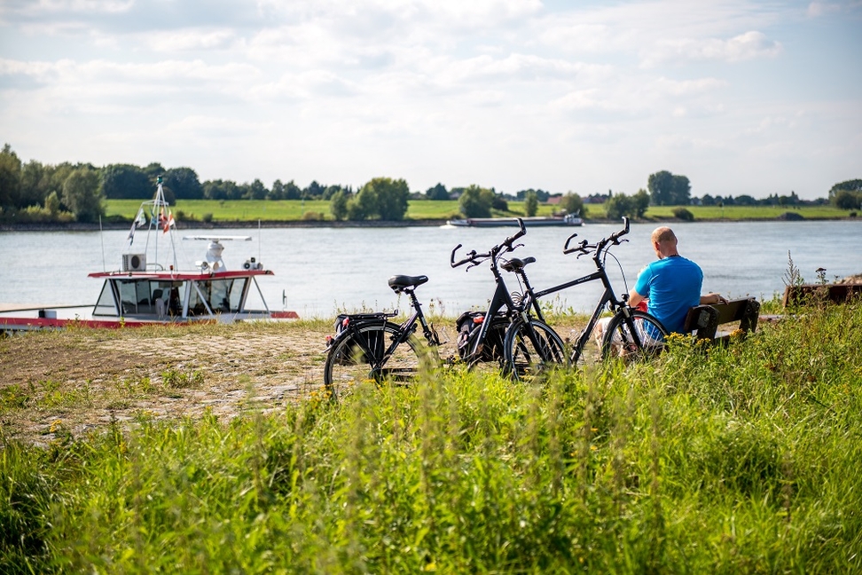 Radfahren und Ausflüge auf der 3-Flüsse-Route, die auch am Niederrhein und Schermbeck Halt macht.