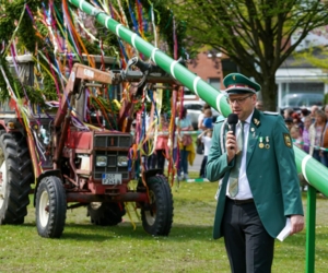 BILDERSTRECKE - Maibaum in Grafenwald erfolgreich gerichtet