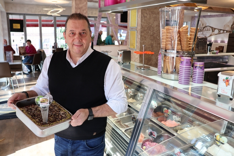 Mit dem Frühling kommt die Eissaison im Eiscafè Pisa in Kirchhellen