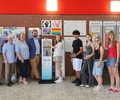 Kostenloses Trinkwasser für die Schülerschaft: Neuer Wasserspender am Gymnasium Kirchhellen