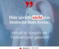 DRK in Nordrhein-Westfalen warnt vor Telefonbetrügern
