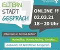 Beim Dorstener ElternStadtGespräch tauschen sich Eltern untereinander und mit Experten über den Alltag zuhause während der Corona-Pandemie, dem Homeschooling, dem Homeoffice und den Pandemie-Problemen aus.