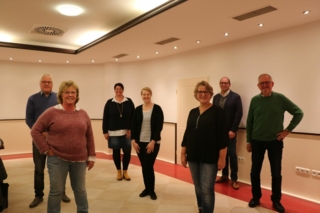 Natürlich Kirchhellen: Alter und neuer Vorstand bei der Jahreshauptversammlung im Brauhaus am Ring