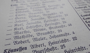 Stadtarchiv macht historische Adressbücher aus Gladbeck online zugänglich