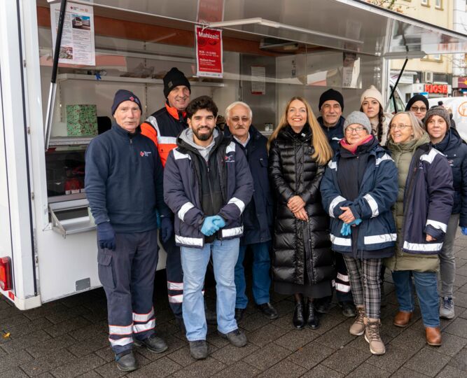 Besuch bei der Gladbecker Tafel