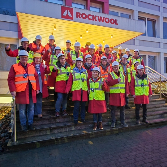 Heimatverein besucht Rockwool