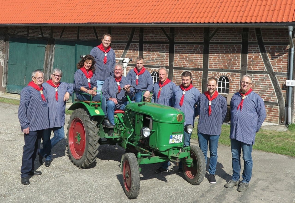 Der Vorstand des Heimatvereins Gahlen.