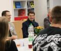 Münsters Regierungspräsident zu Besuch an der Sekundarschule
