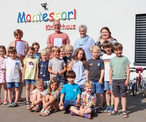 Bibliothek und Montessori Kinderhaus stärken die Leseförderung