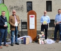 Mini-Bibliothek wertet Mühlenteich auf