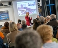 Rentforter im direkten  Austausch mit Bürgermeisterin Bettina Weist