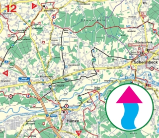 Von Schermbeck auf die Niederrhein-Route