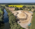 Großbaustelle am Schermbecker Mühlenbach kommt schnell voran
