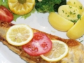 Rezept des Monats  - Zanderfilet mit Krabben-Dill-Sauce, dazu Broccoli  und Butterkartoffeln