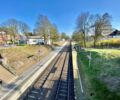 Kein Aprilscherz der Deutschen Bahn in Zweckel