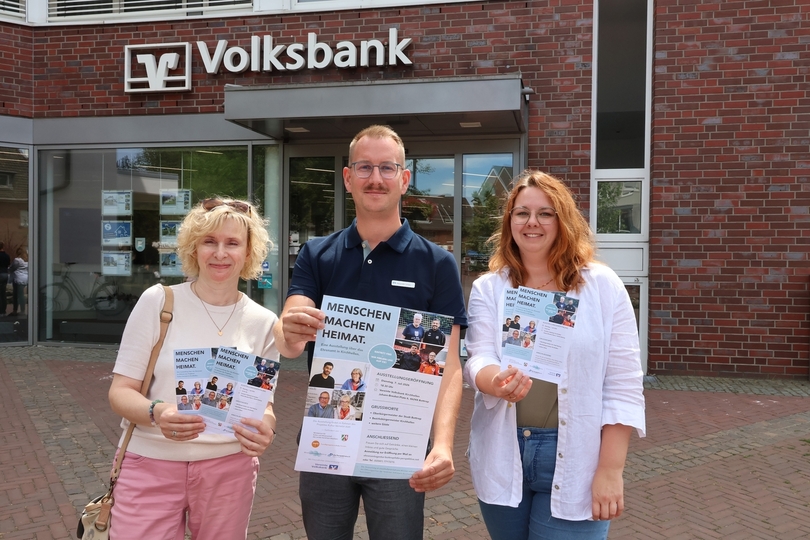 Ausstellung in der Vereinten Volksbank zeigt Engagement in Kirchhellen