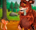 Das Kinderfigurentheater der Familie Maatz führt die Geschichte des liebenswerten Grüffelo und seinem Freund Maus auf.