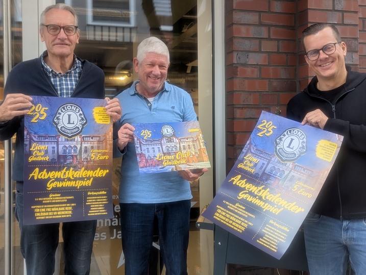 Adventskalender des Lions-Clubs Gladbeck bald erhältlich