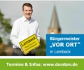 Neuer Termin: Bürgermeister vor Ort