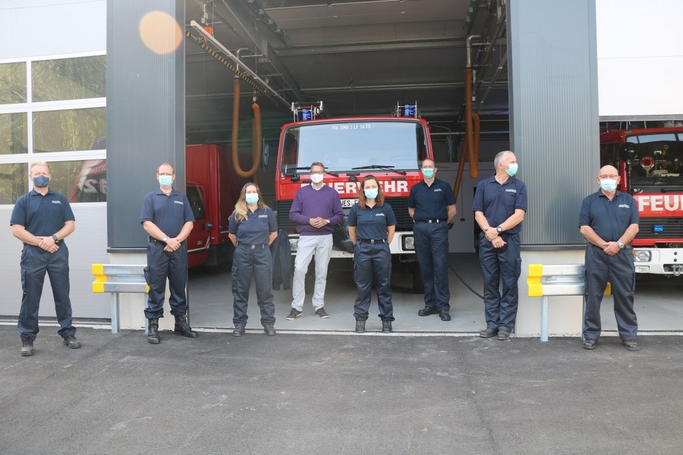 Die Gahlener Feuerwehr bekommt für rund eine Million Euro eine erweiterte Fahrzeughalle.