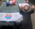 Gudrun Kotzian bekam zu ihrem 70. Geburtstag mitten während des Corona-Lockdowns einen Autokorso in Bottrop-Kirchhellen.