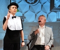 Michaela Schaffrath und Stefan Keim jagen den „Mönch mit  der Klatsche“