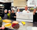 Knuspern für den guten Zweck: Berger übergibt 1.000 Euro an Hospizdienst