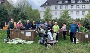 Hochbeetgarten am Jovyplatz verbindet Menschen