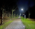 Die Wittringer Marathonbahn in Gladbeck muss trotz Corona-Schließungen weiter beleuchtet werden. Dank der Spenden der Fun Runner des VfL Gladbeck können die Energiekosten getragen werden.