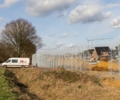 Neuer Lärmschutzwall an der Rentforter Straße
