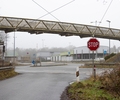 Die Fußgängerbrücke an Schacht 10 am Alten Postweg in Kirchhellen.