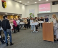 Empfang der Arbeitnehmer
