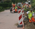 Die Bauarbeiten zum Glasfaserausbau schreiten voran