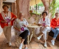 Die Power Frauen (v.l.) Brigitte und Claudia Kisters, die Gründerin Bianka Heinz und die Kirchhellener Unternehmerin Susanne Krüskemper freuen sich auf viele Gäste beim Tag der Gesundheit.