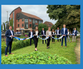 Erster Meilenstein: Sieben neue Azubis starten bei der Vereinten Volksbank