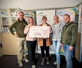 Superhelden spenden 2.550 Euro an gemeinnützigen Verein