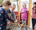 „Natur im Herbst“ mit den Kindern im Jugend-Kloster