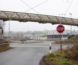 Die Fußgängerbrücke an Schacht 10 am Alten Postweg in Kirchhellen.