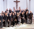 Ein Gruppenfoto des Gemeindechors in der Kirche St. Johannes in Kirchhellen.