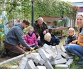 Kleine Landschaftsgärtner ganz groß