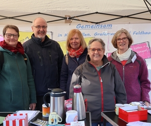 Den ersten Aufschlag machten die Caritasgruppen aus Kirchhellen, Feldhausen und Grafenwald gemeinsam mit der Ev. Kirchengemeinde.